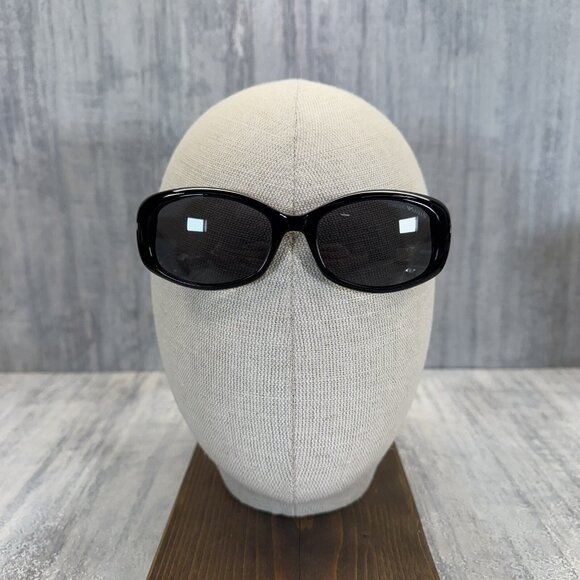 Emporio Armani Womens 9721/S Black Sunglasses Excellent - Picture 10 of 12